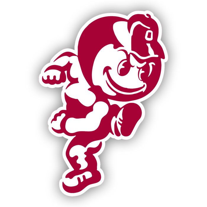 Ohio State Buckeyes - Red Guy - Temporary Tattoo