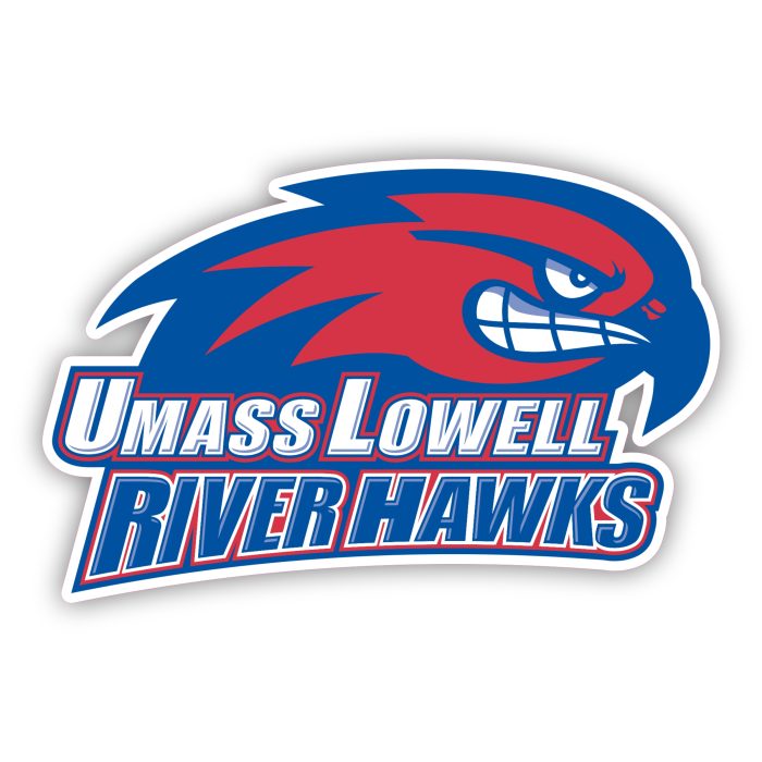 UMass Lowell River Hawks Full Color Vinyl Decal - Custom Size
