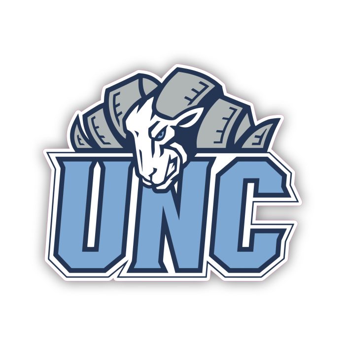North Carolina Tar Heels Full Color Vinyl Decal - Custom Size
