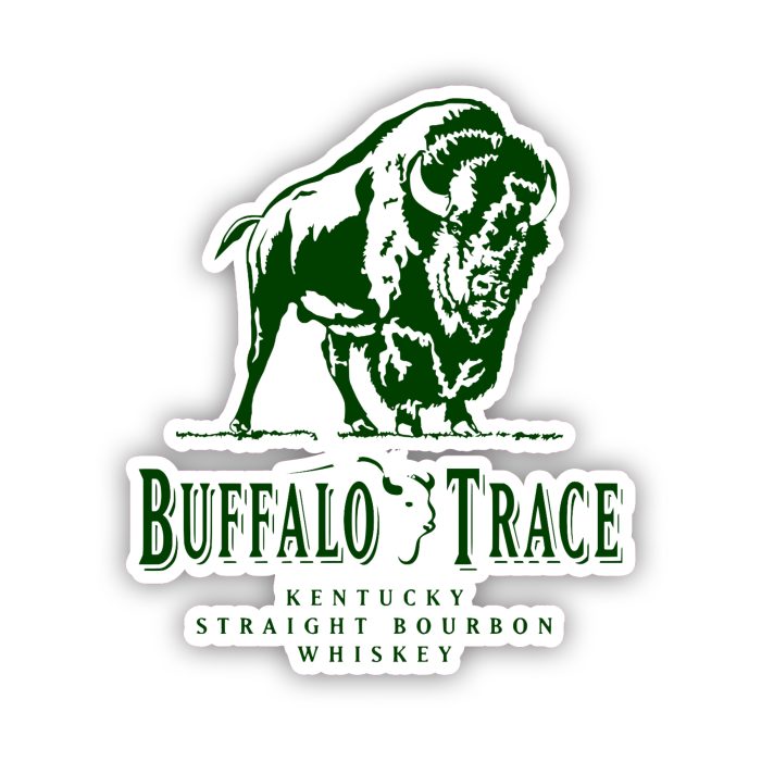 Buffalo Trace Full Color Vinyl Sticker - Custom Size