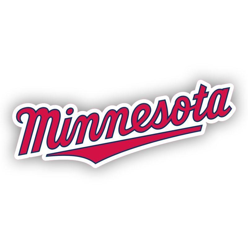 Minnesota Twins - Minnesota Cursive - Temporary Tattoo