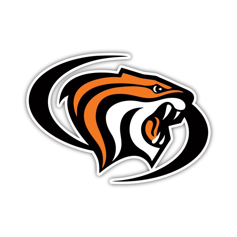 University Of The Pacific Tigers Full Color Vinyl Decal - Custom Size