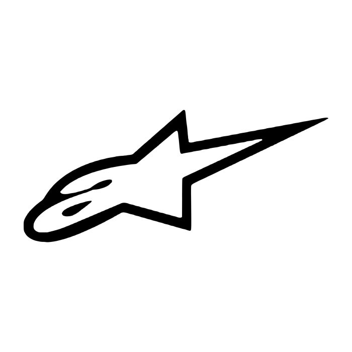 Alpinestars Vinyl Decal - Custom Size
