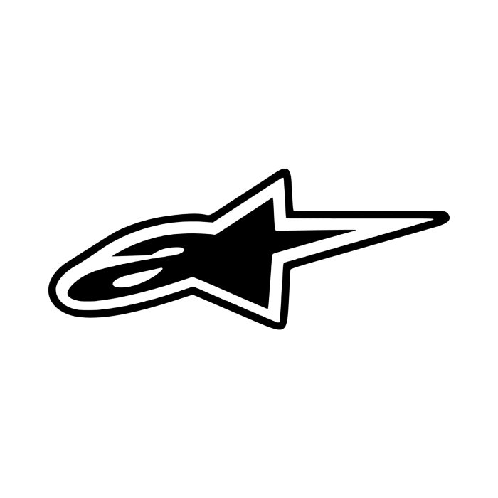 Alpinestars Vinyl Decal - Custom Size