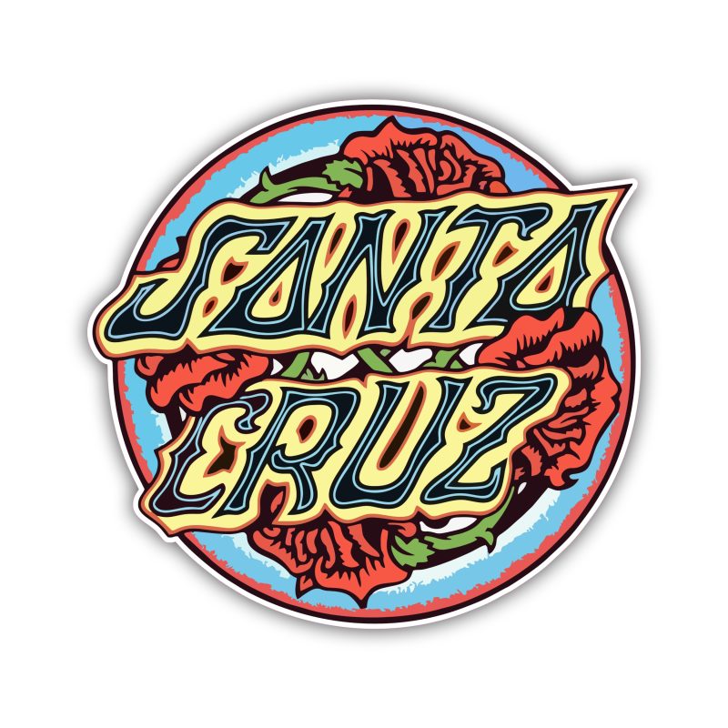 Santa Cruz Full Color Vinyl Decal