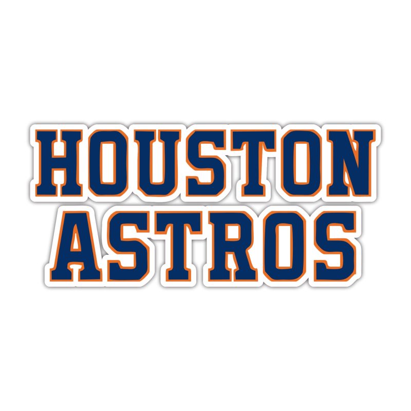 Houston Astros - Name - Temporary Tattoo