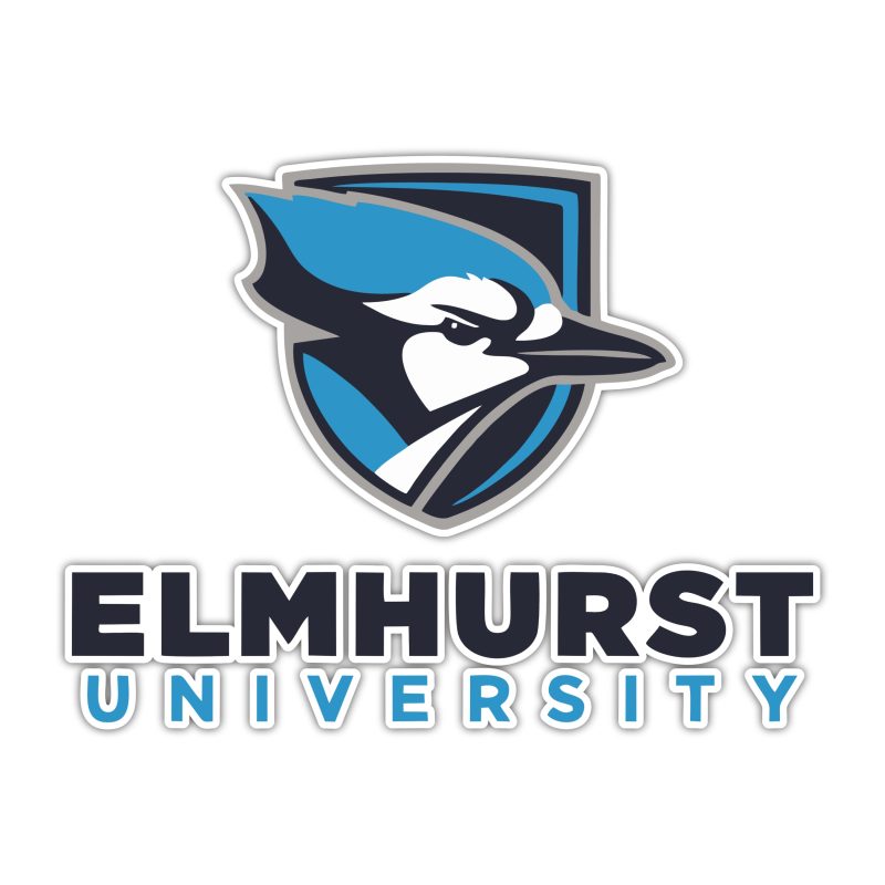 Elmhurst University Full Color Vinyl Decal - Custom Size