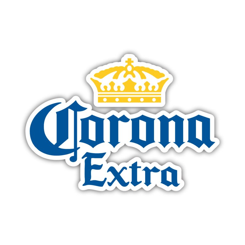 Corona Extra  - Full Color Vinyl Decal - Custom Size