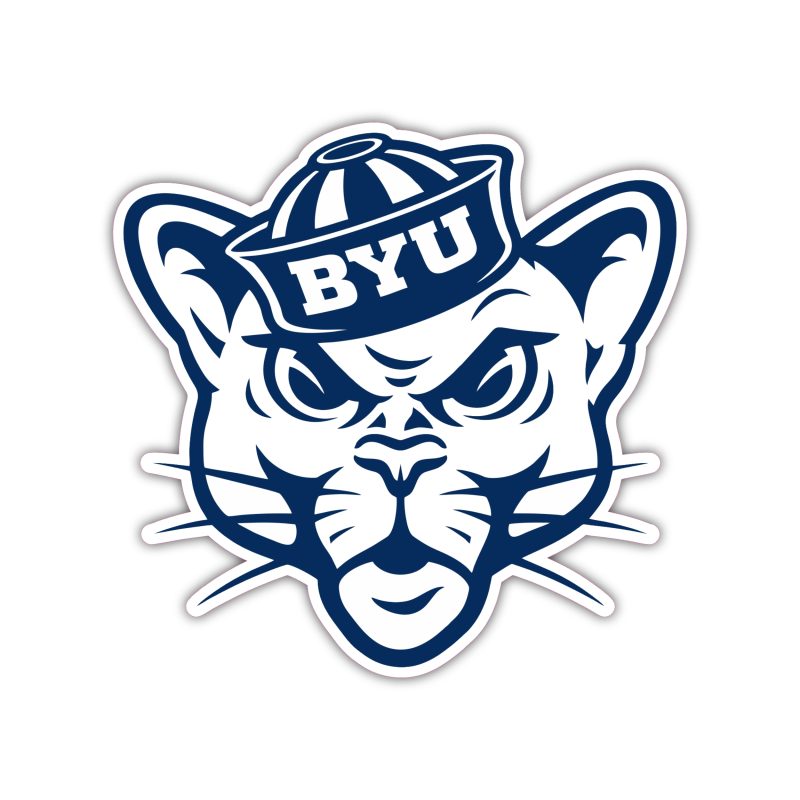 Brigham Young University Full Color Vinyl Decal - Custom Size