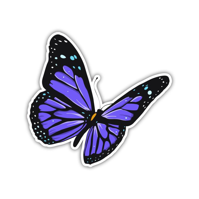 Butterfly - Full Color Vinyl Decal