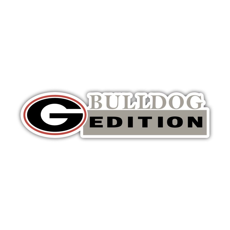 Custom for Kurt - Bulldog Edition - Full Color Vinyl Decal - Custom Size
