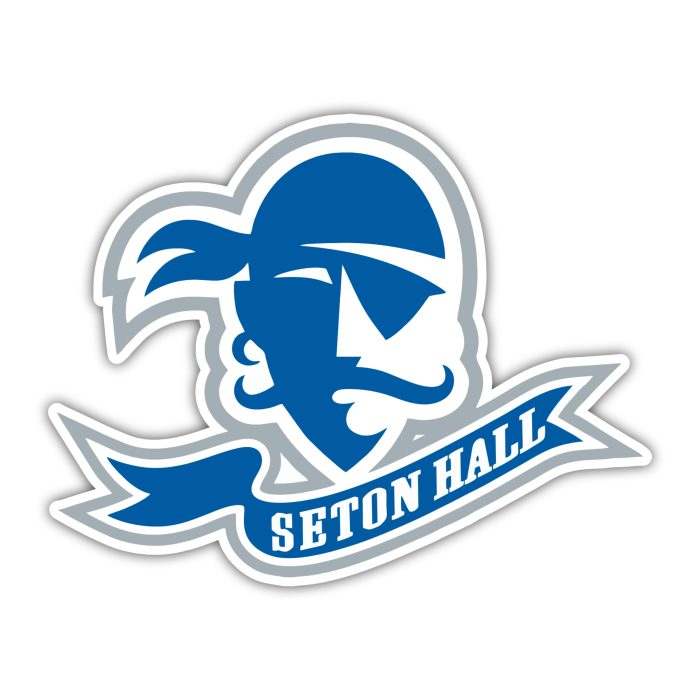 Seton Hall University - Logo - Full Color Vinyl Decal - Custom Size