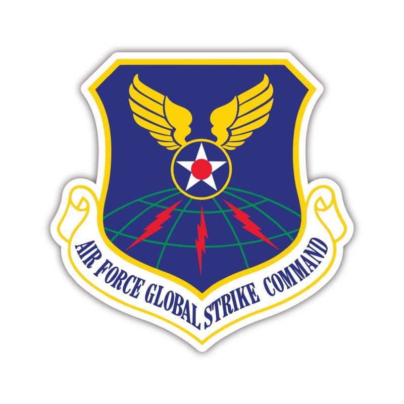 Air Force - Global Strike Command - Full Color Vinyl Decal