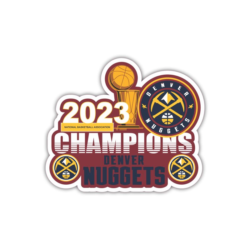 Denver Nuggets - 2023 Champions - Temporary Tattoo