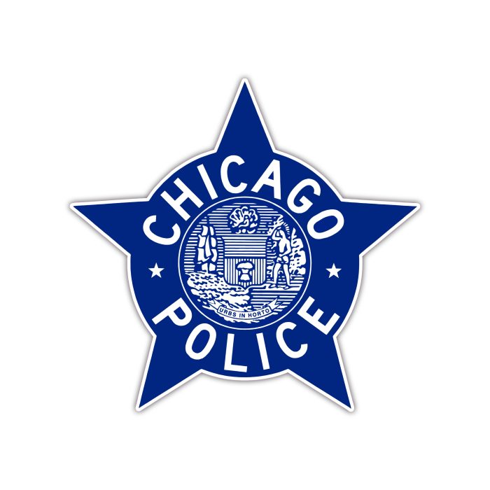 Custom for Jeff - Chicago PD -  Full Color Vinyl Decal - Custom Size
