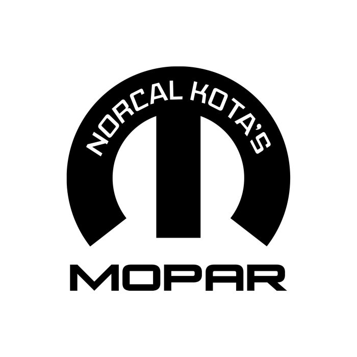 Custom for Mauricio - Norcal Kota's - Vinyl Decal - Custom Size