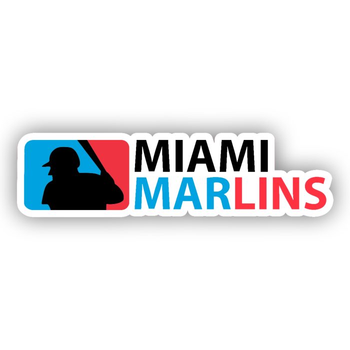 Miami Marlins - MLB Logo - Temporary Tattoo