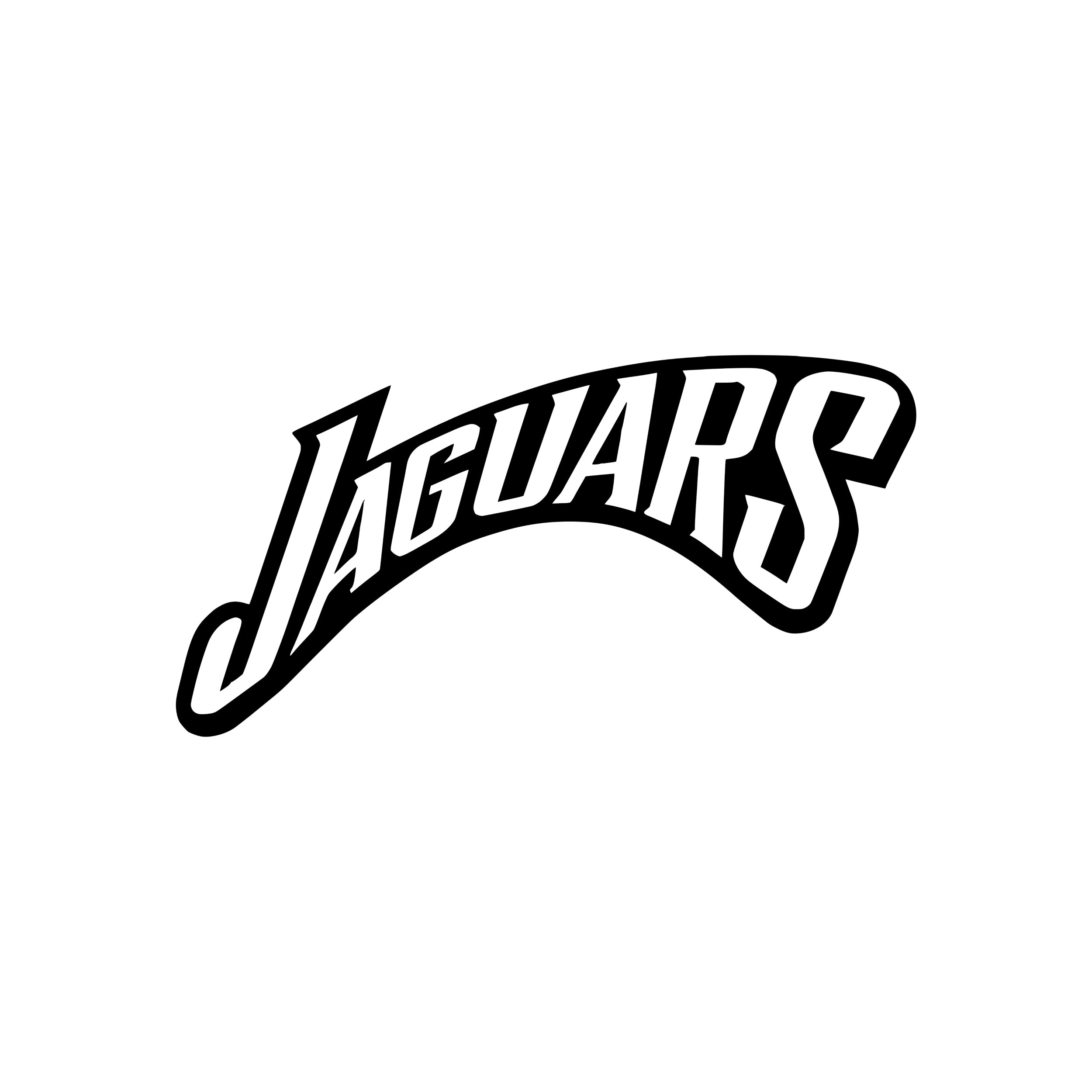 Jacksonville Jaguars  Vinyl Decal - Custom Size