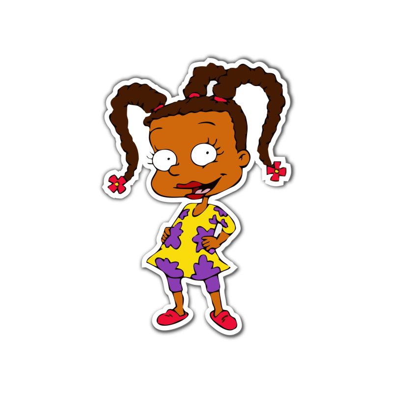 Rugrats - Susie - Full Color Vinyl Sticker - Custom Size