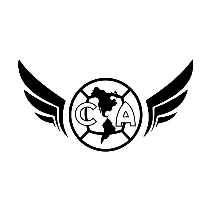 Club America -  Vinyl Decal - Custom Size
