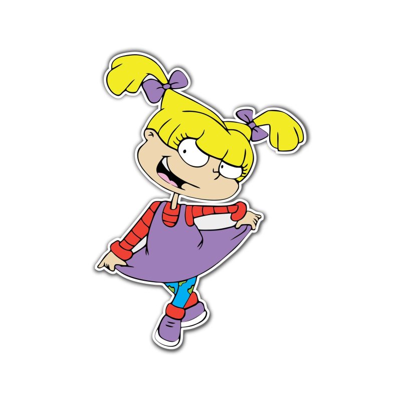 Rugrats - Angelica - Full Color Vinyl Sticker - Custom Size