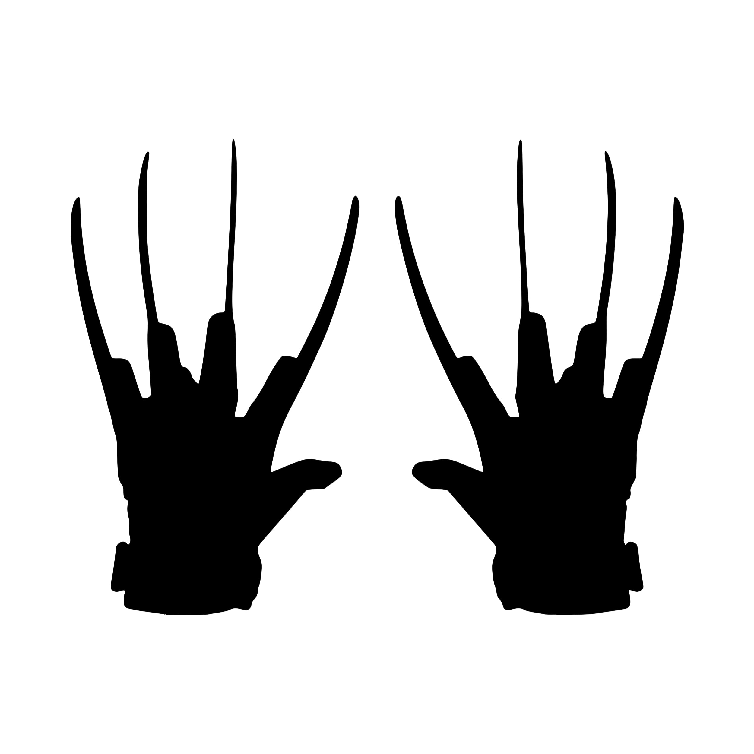Horror- Freddy Krueger- Vinyl Decal - Custom Size