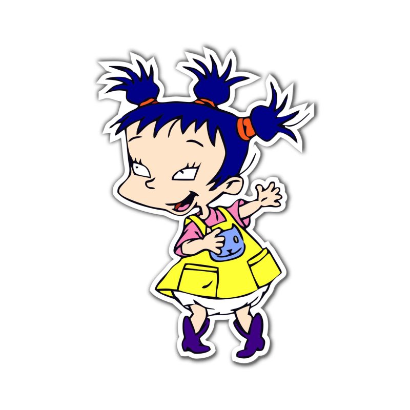 Rugrats - Kimi - Full Color Vinyl Sticker - Custom Size