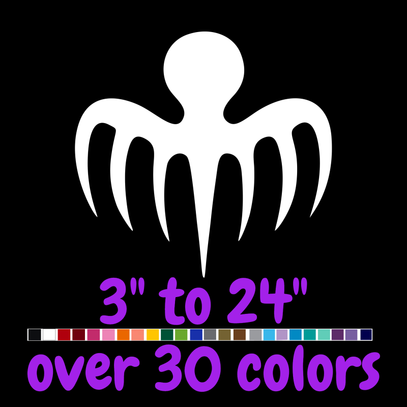Bond Vinyl Decal - Custom Size