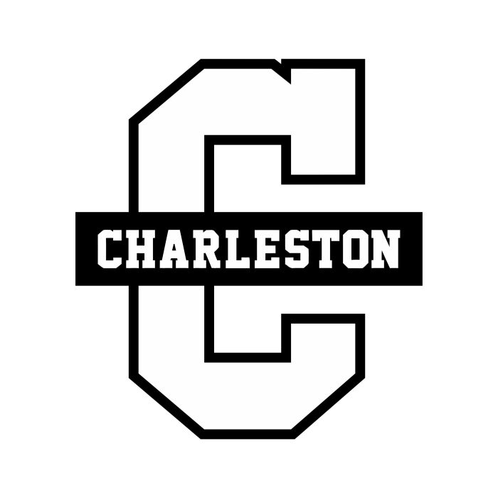 College of Charleston Cougars Decal - Custom Size