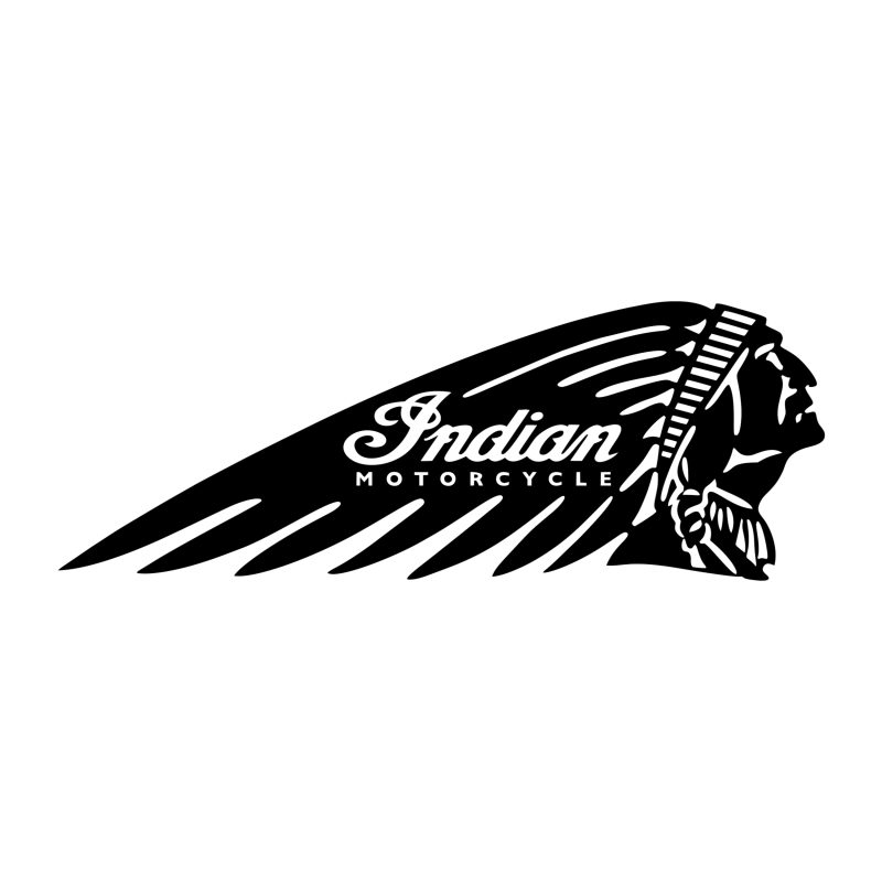 Indian Motorcycles Vinyl Decal - Custom Size