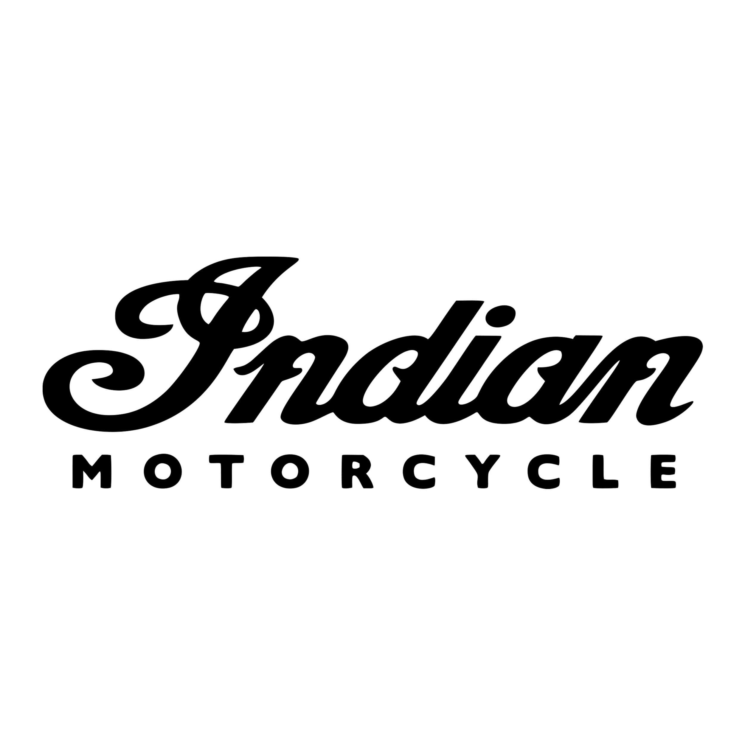 Indian Motorcycles Vinyl Decal - Custom Size