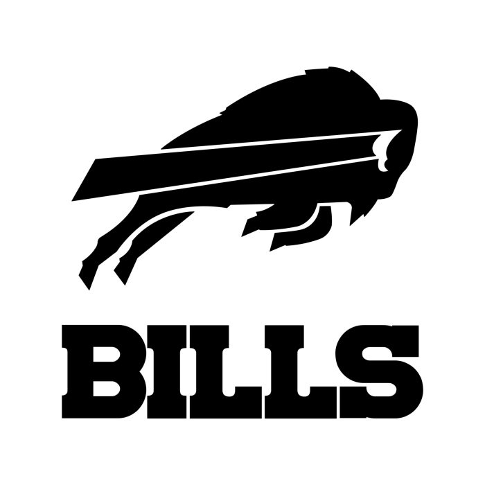 Buffalo Bills Vinyl Decal - Custom Size