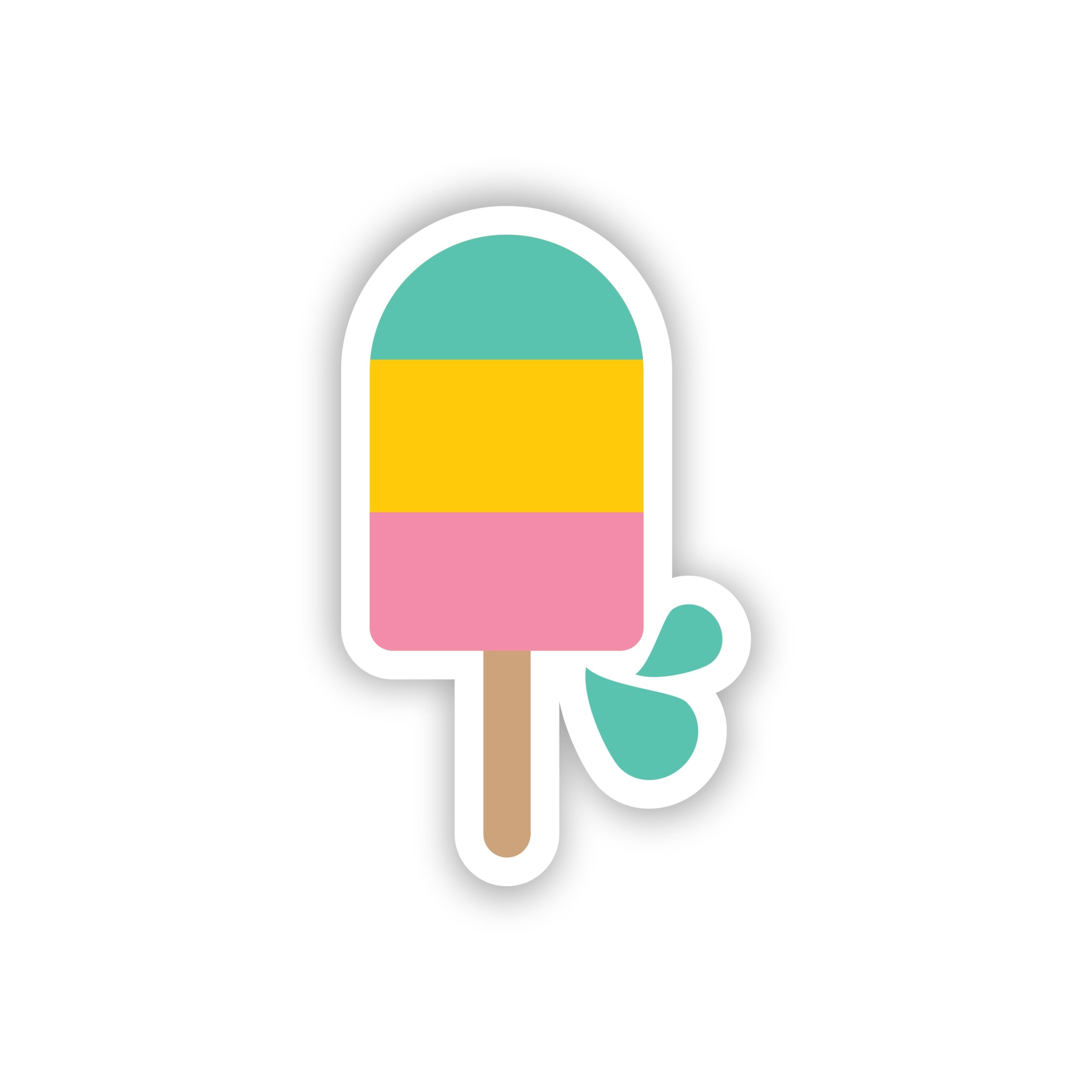 Popsicle Full Color Vinyl Decal - Custom Size