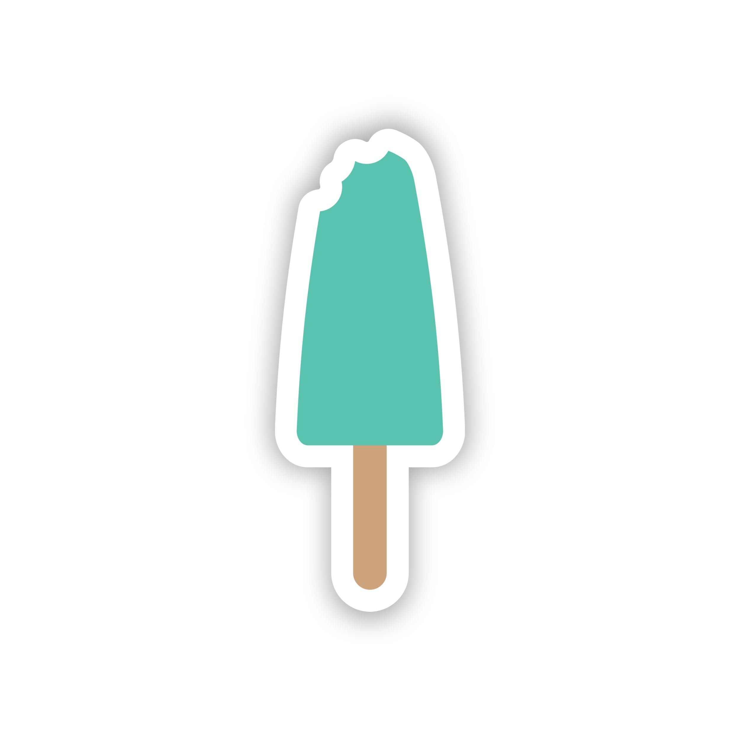 Popsicle Full Color Vinyl Decal - Custom Size