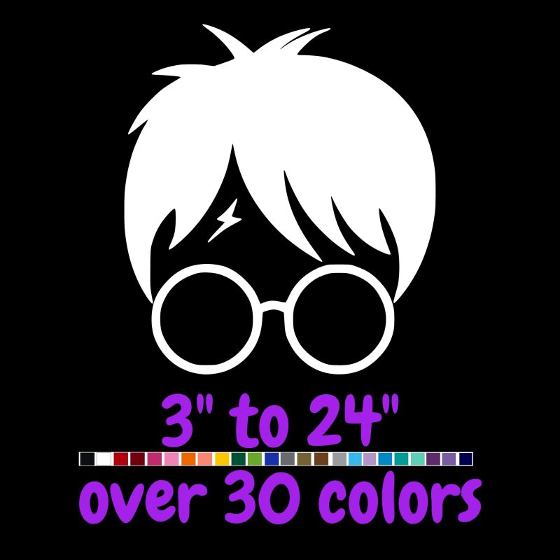 Harry Potter Vinyl Decal - Custom Size