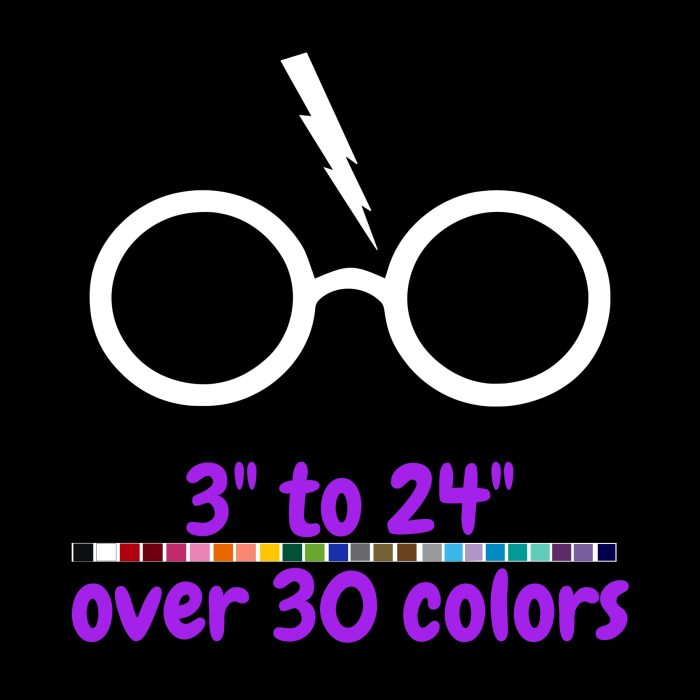 Harry Potter Vinyl Decal - Custom Size