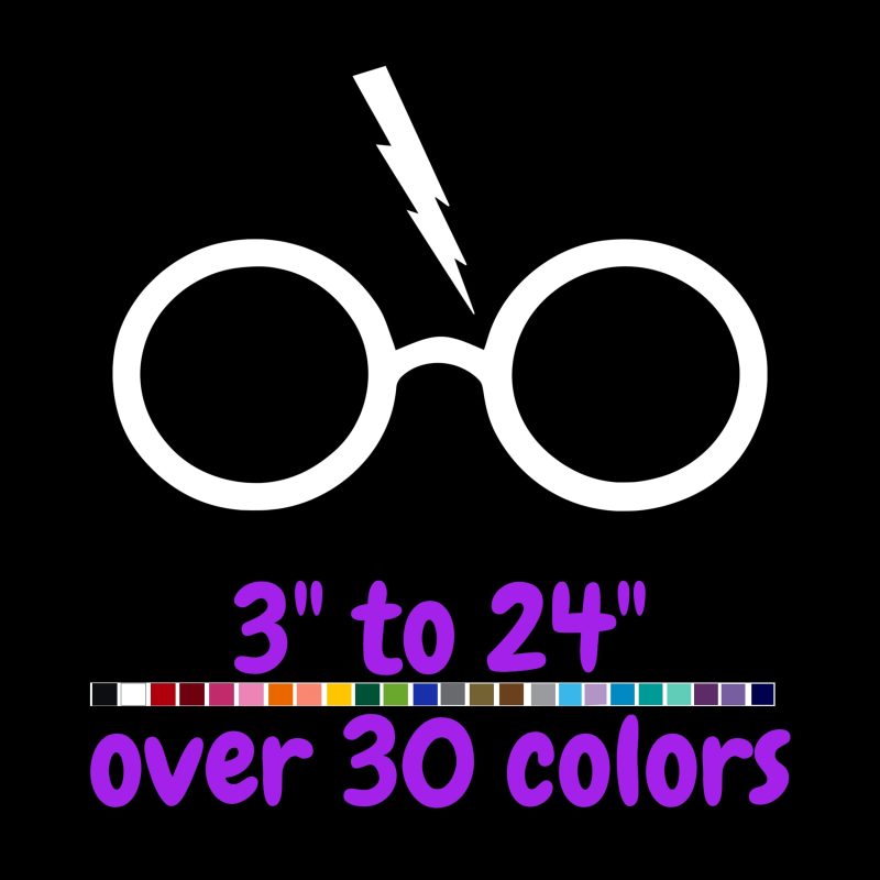 Harry Potter Vinyl Decal - Custom Size