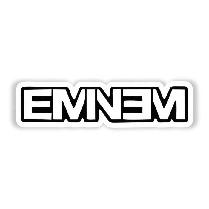 Eminem - Name 3 - Full Color Vinyl Sticker - Custom Size