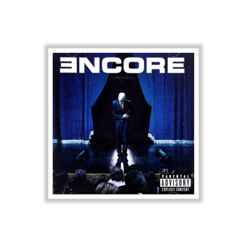 Eminem - ENCORE Album Cover - Full Color Vinyl Sticker - Custom Size