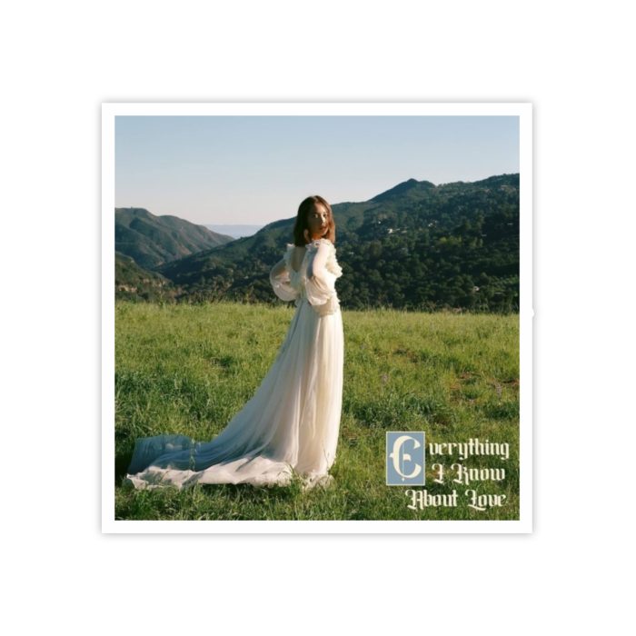 Laufey - Everything I know About Love Album Cover - Full Color Vinyl Sticker - Custom Size