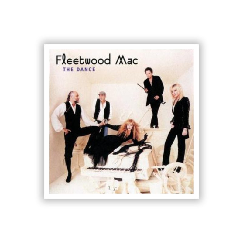 Fleetwood Mac - The Dance Album Cover - Full Color Vinyl Sticker - Custom Size