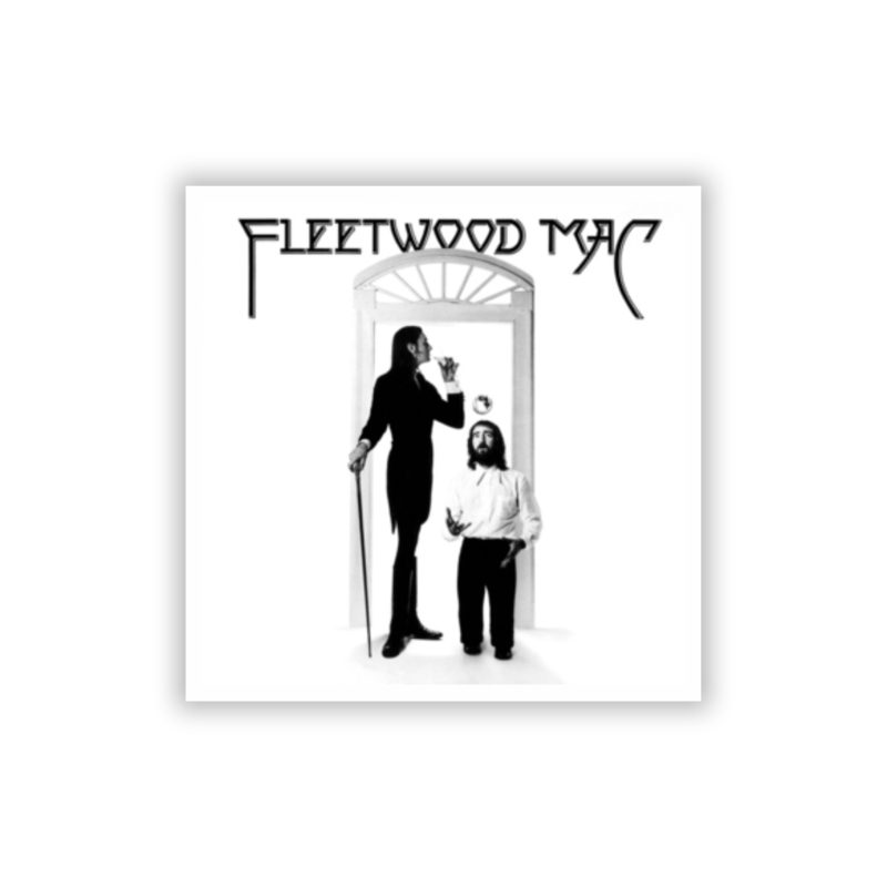 Fleetwood Mac - Fleetwood Mac Album Cover - Full Color Vinyl Sticker - Custom Size