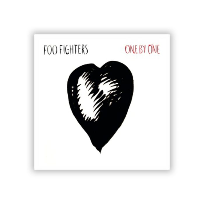 Foo Fighters - One By One Album Cover - Full Color Vinyl Sticker - Custom Size