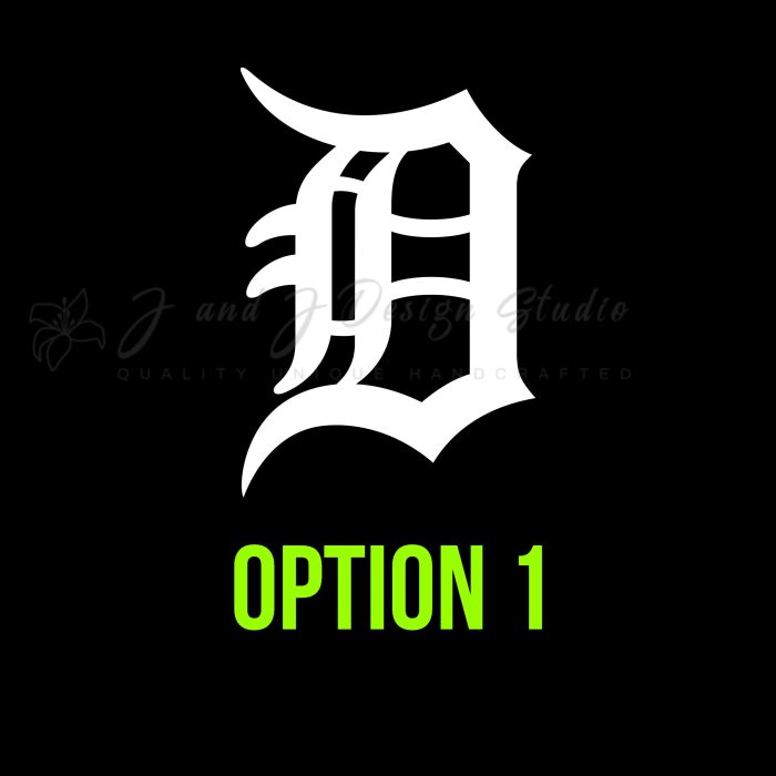 Detroit Tigers Vinyl Decal - Custom Size - Image 8