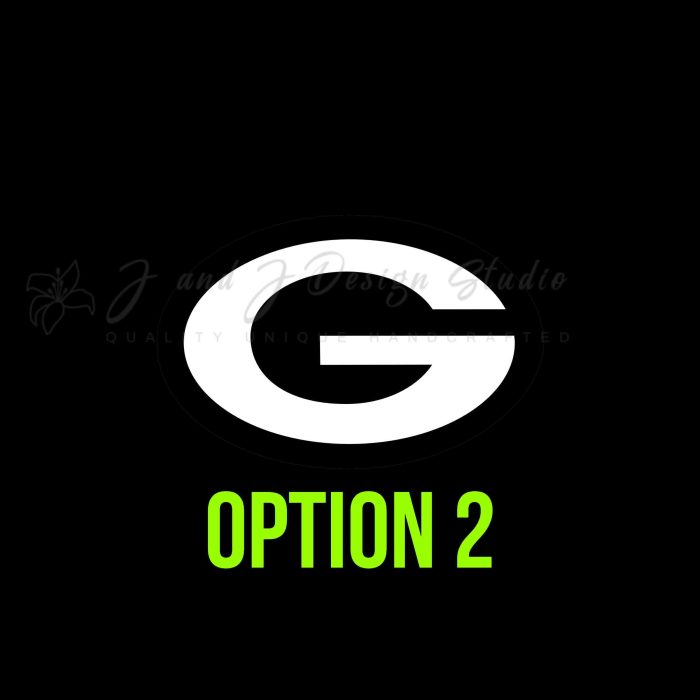 Green Bay Packers - G -  Vinyl Decal - Custom Size - Image 9