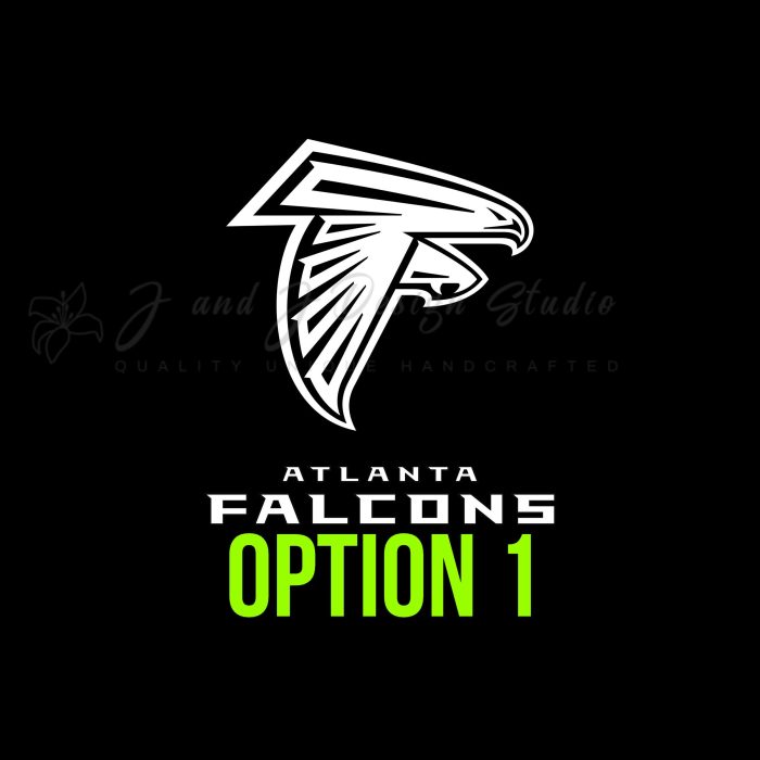 Atlanta Falcons Vinyl Decal - Custom Size - Image 8