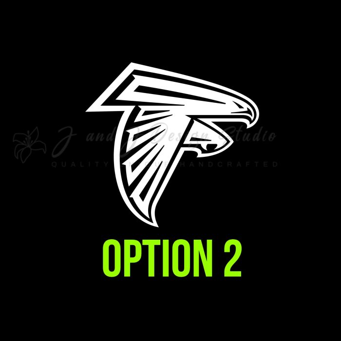 Atlanta Falcons Vinyl Decal - Custom Size - Image 9