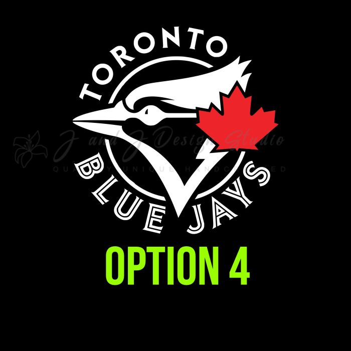 Toronto Blue Jays Vinyl Decal - Custom Size - Image 10