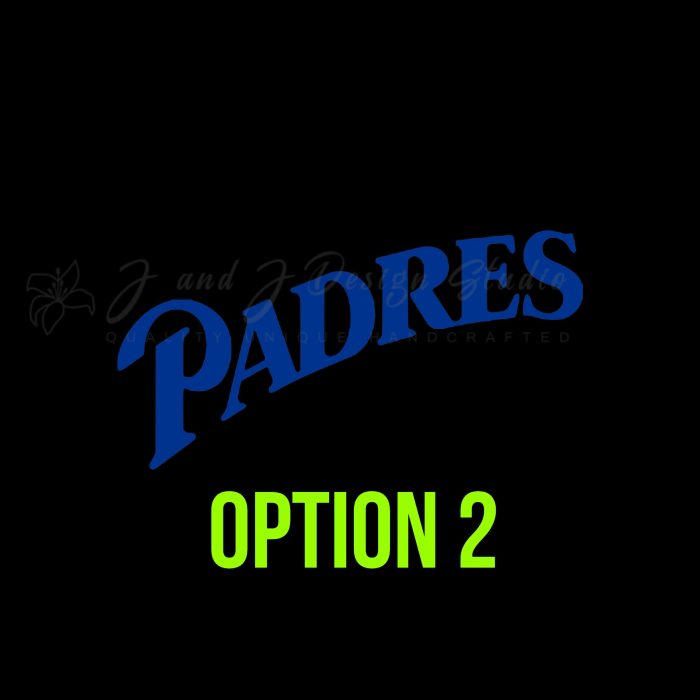 San Diego Padres Vinyl Decal - Custom Size - Image 9