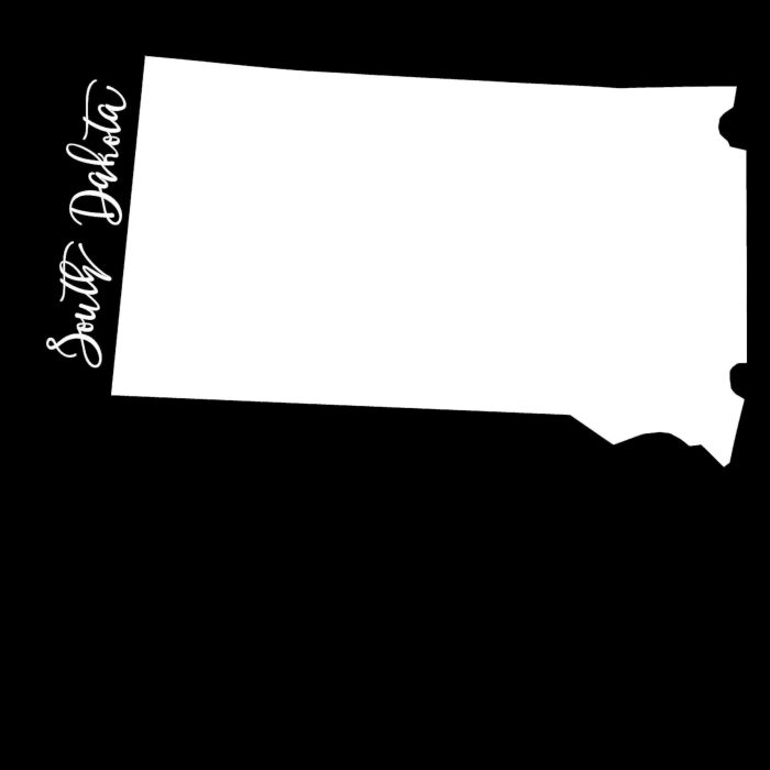 State of South Dakota - Custom Size - Image 8